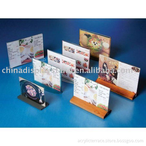 MDF Menu Holder